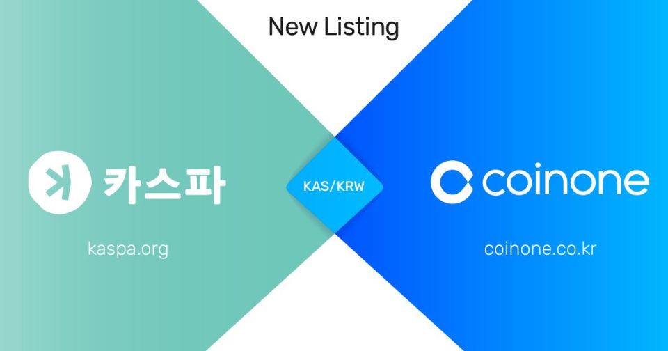 Kaspa now listed on Korean Exchange, Coinone